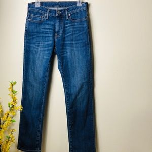 Abercrombie & Fitch blue Kennan straight stretch